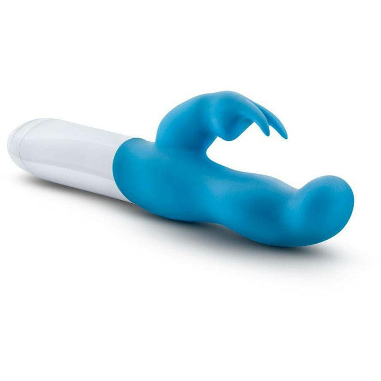 PLAY WITH ME JELLY BEAN BLUE RABBIT VIBRATOR - Bossy Lingerie Boutique