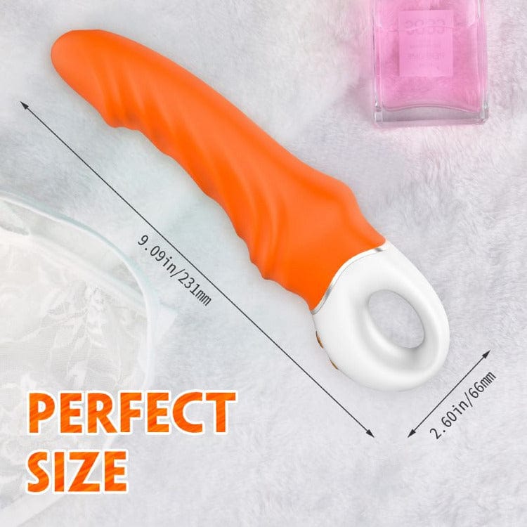 S - Hande Orange Tornado G - Spot Vibrator - Bossy Lingerie Boutique