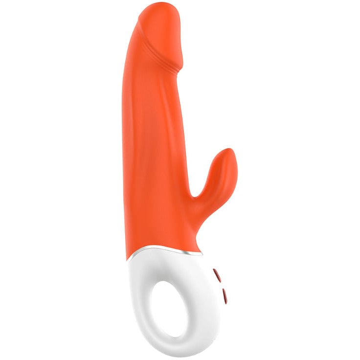 S - Hande Orange Wave Rabbit Vibrator - Bossy Lingerie Boutique