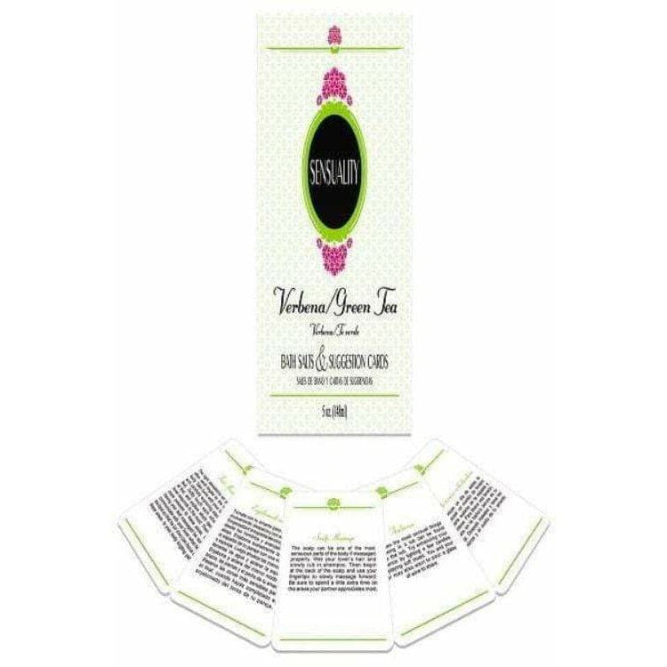Sensuality Bath Salts And Suggestion Cards - Bossy Lingerie Boutique