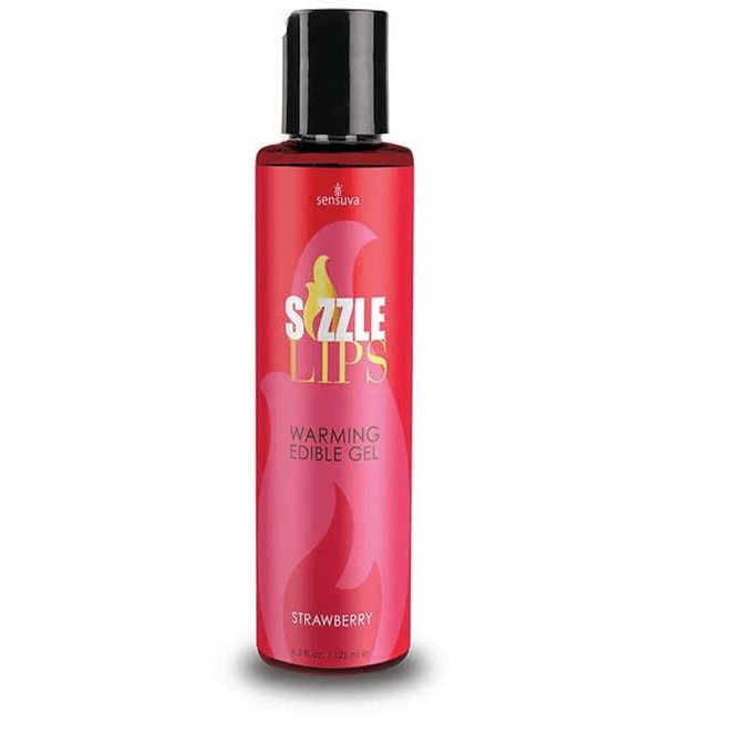 SIZZLE LIPS WARMING EDIBLE GEL - Bossy Lingerie Boutique