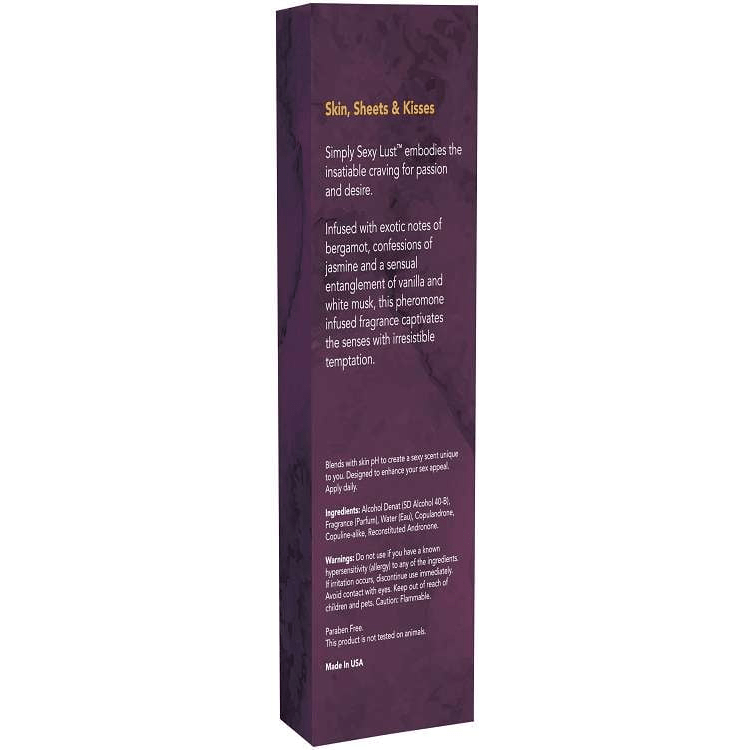 SIMPLY SEXY LUST PHEROMONE INFUSED PERFUME - Bossy Lingerie Boutique