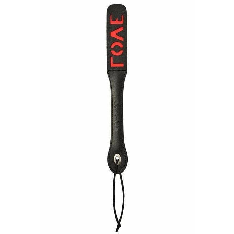 Leather Love Paddle - Bossy Lingerie Boutique