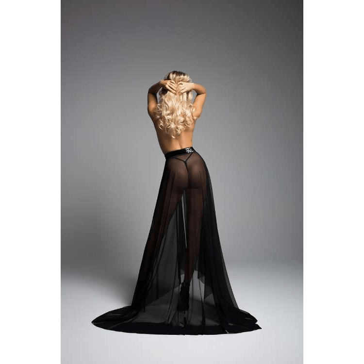 Wrapped Around You Sheer Skirt - Bossy Lingerie Boutique