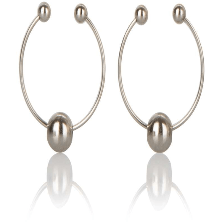 PLAYFUL SILVER NIPPLE JEWELLERY.