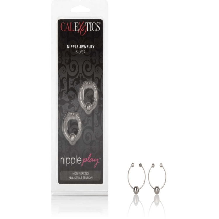 Playful Silver Nipple Jewellery - Bossy Lingerie Boutique