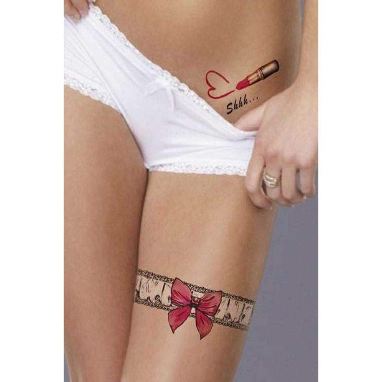 SIMPLY IRRESISTIBLE TEMPORARY TATTOO SET.