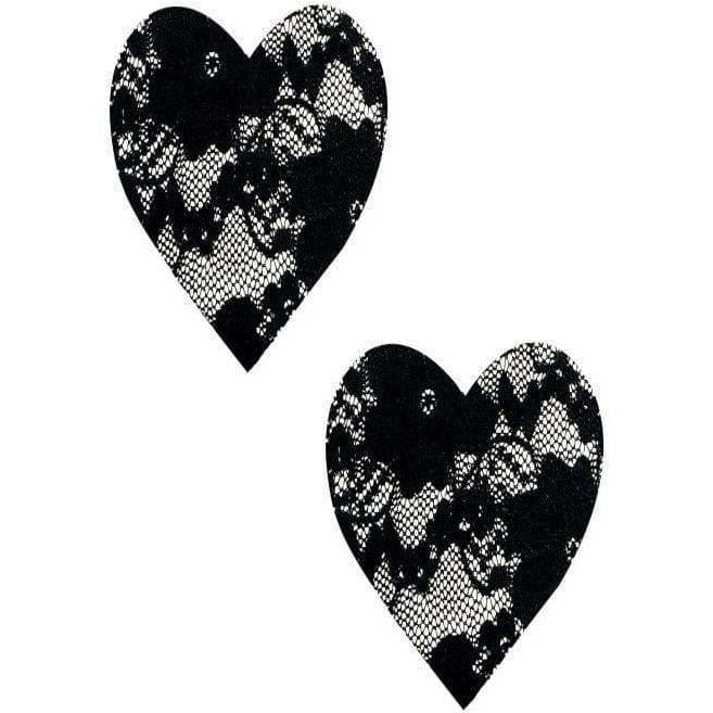 Lace Heart Nipztix Pasties - Bossy Lingerie Boutique